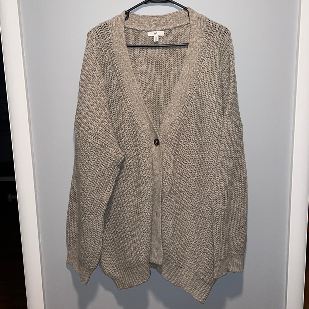 Bp chunky knit beige sweater